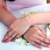Sterling Silver Classic Bracelet with Cross Charm - Image 7