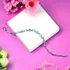 925 Pure Silver Simple Elegant Bracelet Lady Heart, adjustable - Image 2